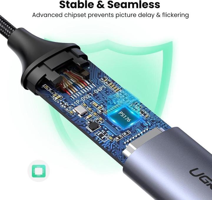 Productafbeelding Ugreen USB-C naar HDMI Adapter (USB Type-C, 10 cm)