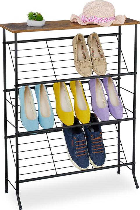 Actual product image Relaxdays Shoe rack