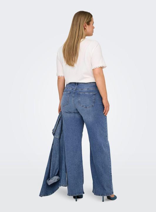 Actual product image Only CARSALLY Mittlere Taille Weiter Beinschnitt Jeans Jeans mit weitem Bein (W42/L32)