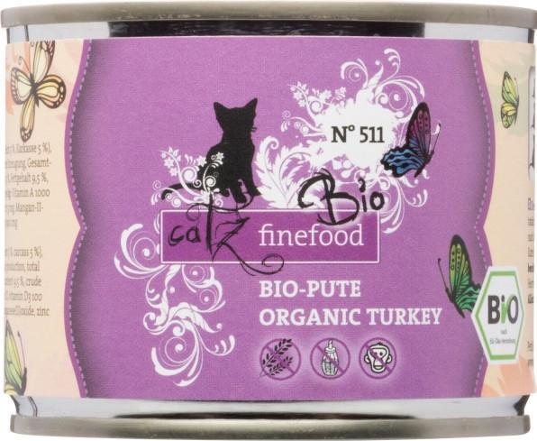 Immagine prodotto Catz Finefood Organico No.511 Turchia (Adulto, 6 pz., 200 g)