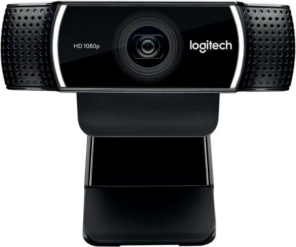 Produktbild Logitech Webcam C920 HD Pro schwarz, Full HD 1080p mit Skype-Videogesprächen