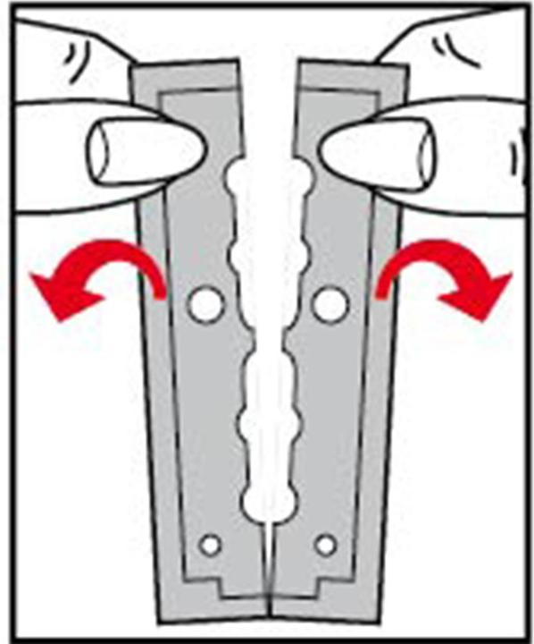 Image du produit Tondeo Lames de cabinet TCR (10 x)