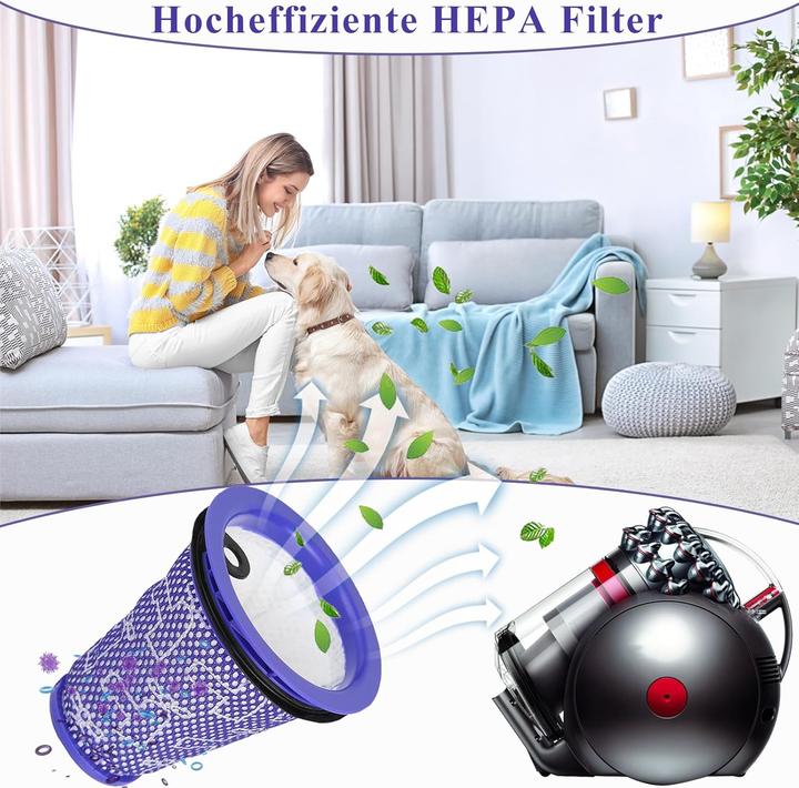 Actual product image Plutoos Filter for Dyson Big Ball CY18 CY22 CY23 CY24 CY25 CY26 CY27 CY28 DY75 DY77 DY78 DC77 DC78
