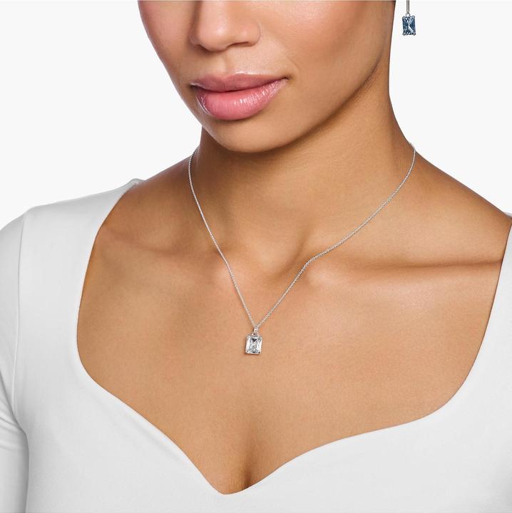 Image du produit Thomas Sabo Chaîne pierre blanche (Argent 925, 40 - 45 cm)