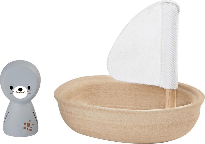 Actual product image Plantoys Sailboat - sea lion