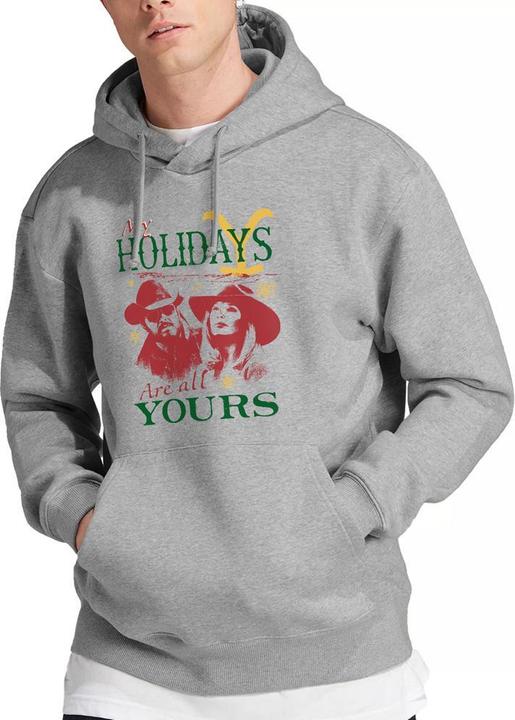 Immagine prodotto Yellowstone My Holidays Are All Yours Felpa con Cappuccio Natale Uomo (XXL)