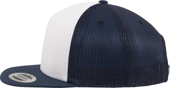 Actual product image Flexfit Foam Trucker with White Front (One size)