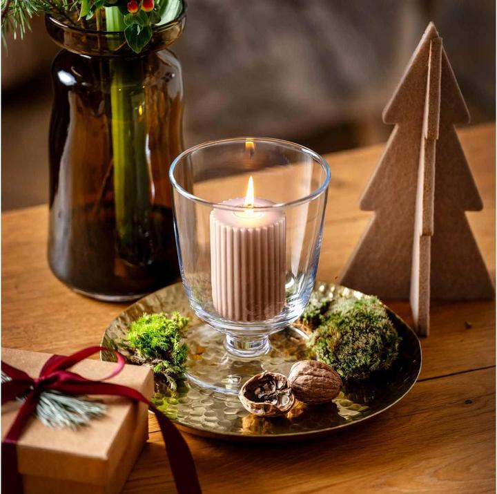 Produktbild Leonardo Weihnachtswindlicht Capanna Transparent, Glas, 16 cm (1 x, 12 x 16 cm)