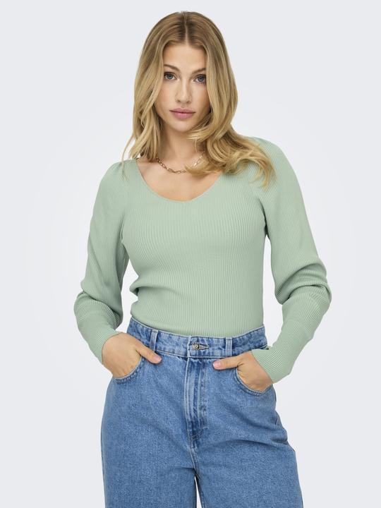 Actual product image Only Regular fit V-neck jumper Knitted top (XL)