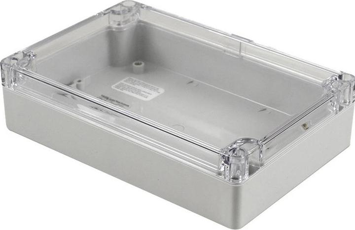 Actual product image Hammond sal case waterproof PC case, clear cover (Housing)