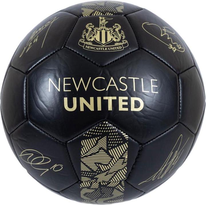 Newcastle United FC Phantom Fussball mit Unterschriften (1)