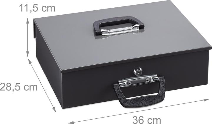 Actual product image Relaxdays Cash box