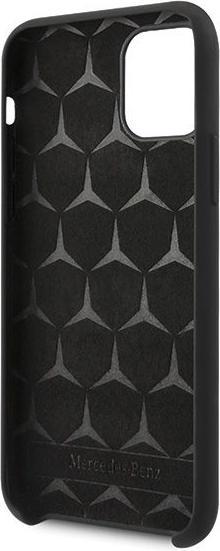 Produktbild Mercedes-Benz Silicone Line - Apple iPhone 12 mini 5.4 - Schwarz - Hard Cover - Original (Apple iPhone 12 mini)