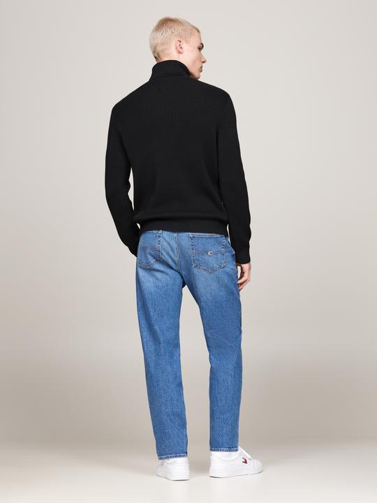 Immagine prodotto Tommy Hilfiger Tommy Jeans Slim Fit Coltrui met wol - Zwart - Maat L (L)