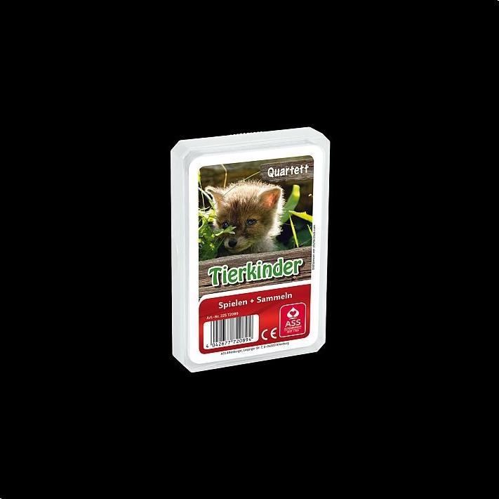 Produktbild ASS Altenburg 22572089 - Quartett - Tierkinder (DE-Ausgabe) (Deutsch)