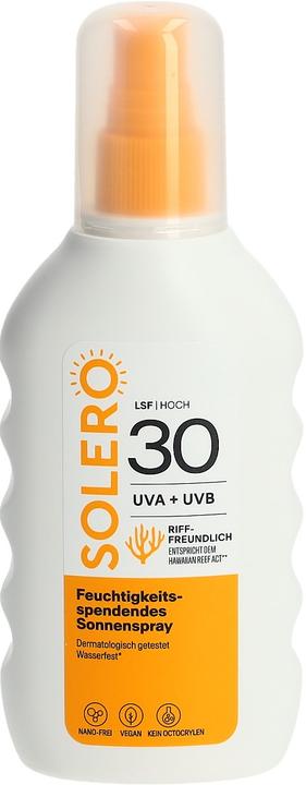 Immagine prodotto Solero Sonnenspray feuchtigk SPF30 200ml (Spray solare, SPF 30, 200 ml)