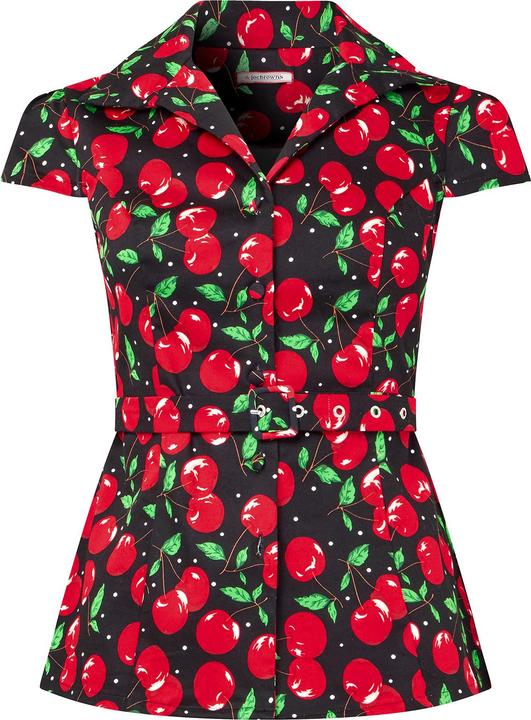 Actual product image Joe Browns Cherry Vintage Belted Top (42)