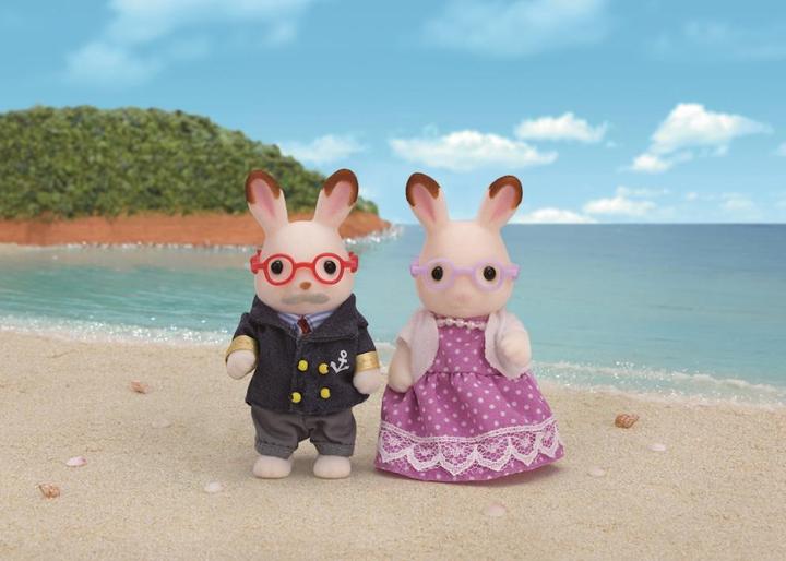 Actual product image Sylvanian Families Chocolate bunnies: Grandparents Else and Reinhard