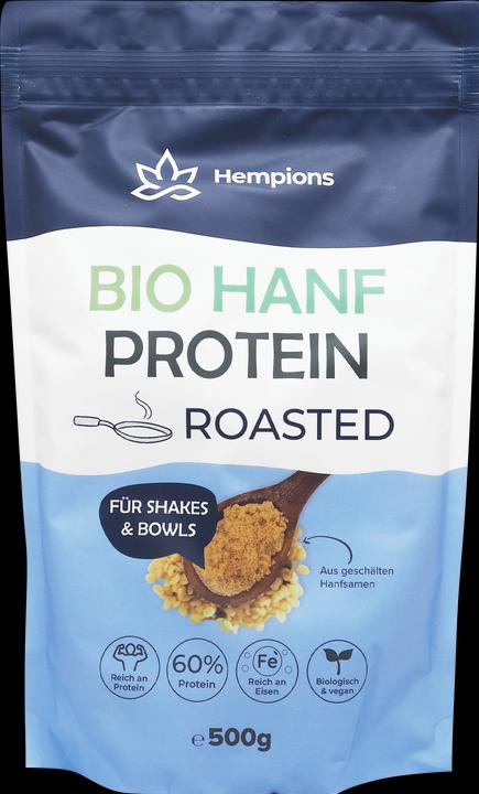 Hempions Bio Hanfprotein Premium (Nussiges Röstaroma, 1 Stk., 500 g)