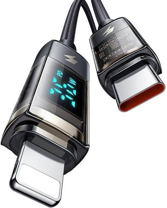 Image du produit Mcdodo CA-3600 Câble USB-C vers Lightning, mise hors tension automatique, 36W, 1.2m (noir) (1.20 m, 36 W)