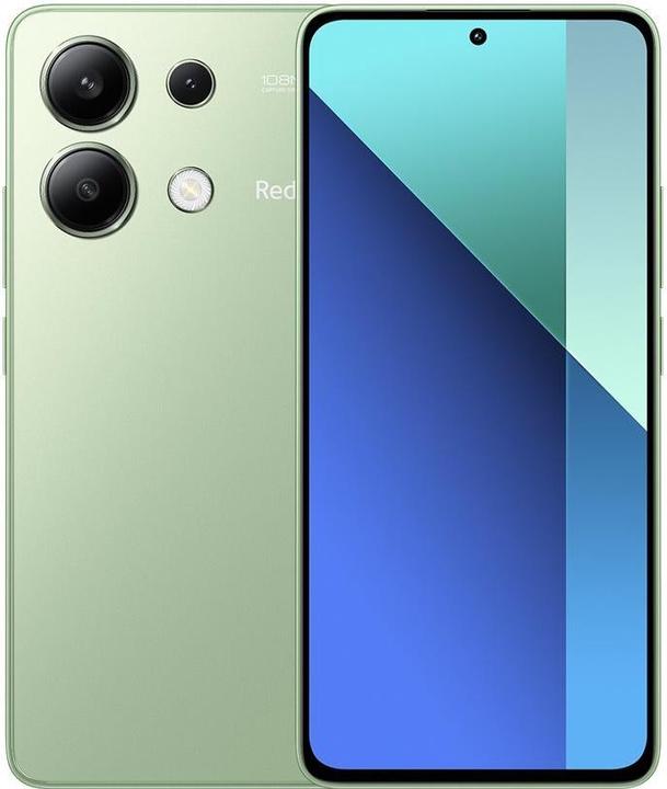 Produktbild Xiaomi Redmi Note 13 (128 GB, Mint Green, 6.67", Hybrid Dual SIM, 108 Mpx, 4G)