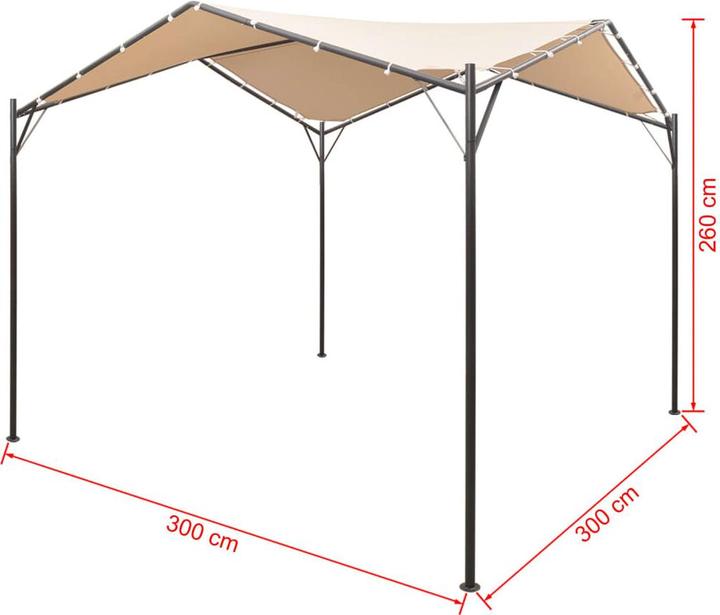 Image du produit VidaXL Tabbie (300 cm, 300 cm)