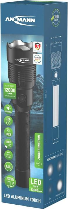 Immagine prodotto Ansmann T12000FR (27.60 cm, 12000 lm)