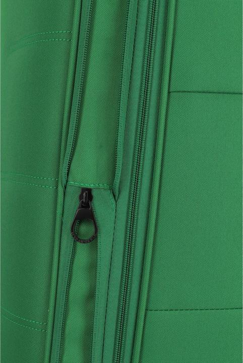 Actual product image Travelite Rügen 4-wheel suitcase set, 3-piece with stretch fold (90 l, XL (from 140l))