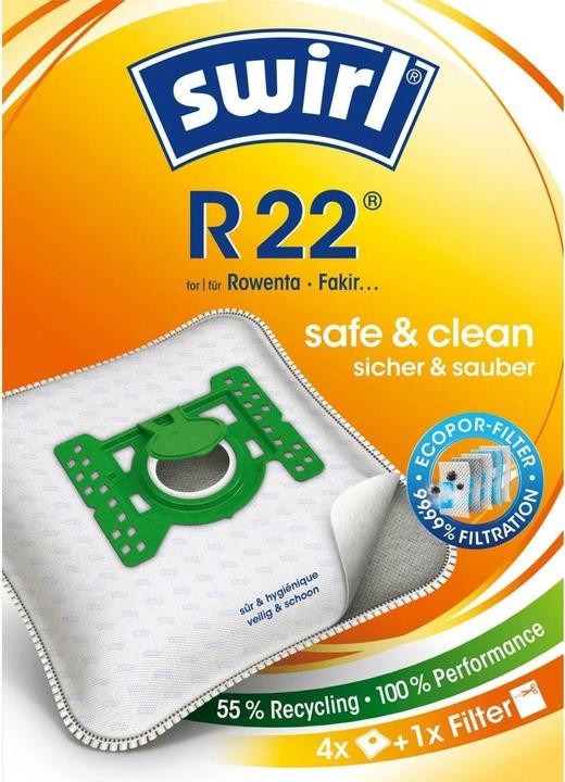 Actual product image Swirl R 22 MicroPor Plus Airspace (1 x)