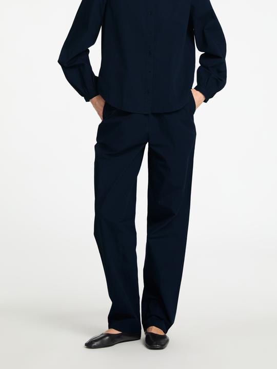 Image du produit Selected Femme Pantalon en coton taille haute (34)