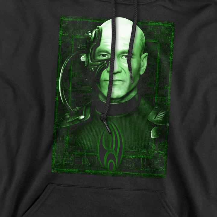 Immagine prodotto Locutus of Borg Felpa con Cappuccio Uomo (S)