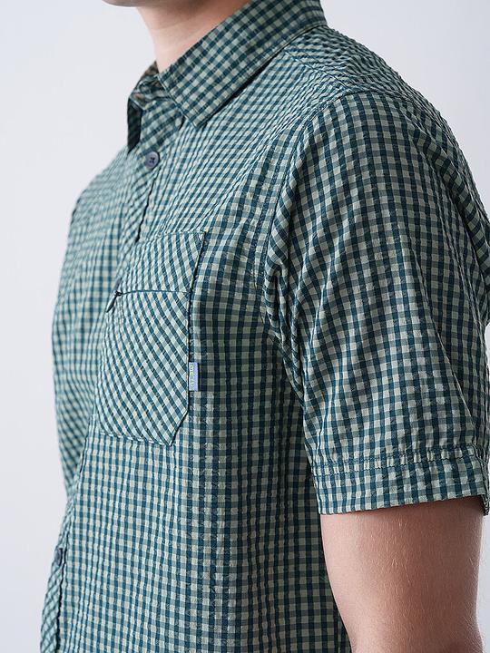 Immagine prodotto Meru Valongo Seersucker Shirt S S (L)