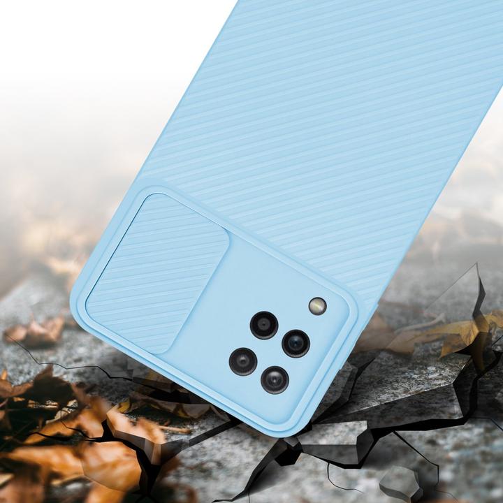 Produktbild Cadorabo Hülle für Samsung Galaxy A12 / M12 im TPU mit Kameraschutz LM009 Style (Samsung Galaxy M12, Samsung Galaxy A12)