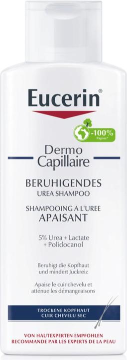 Produktbild Eucerin DermoCapillaire beruhigendes Urea Shampoo (250 ml, Flüssiges Shampoo)