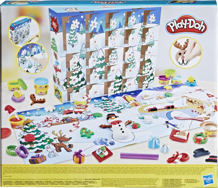 Actual product image Play-Doh Advent calendar 2023