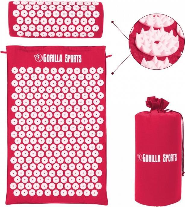 Immagine prodotto Gorilla Sports Tappetino per agopressione (25 mm)