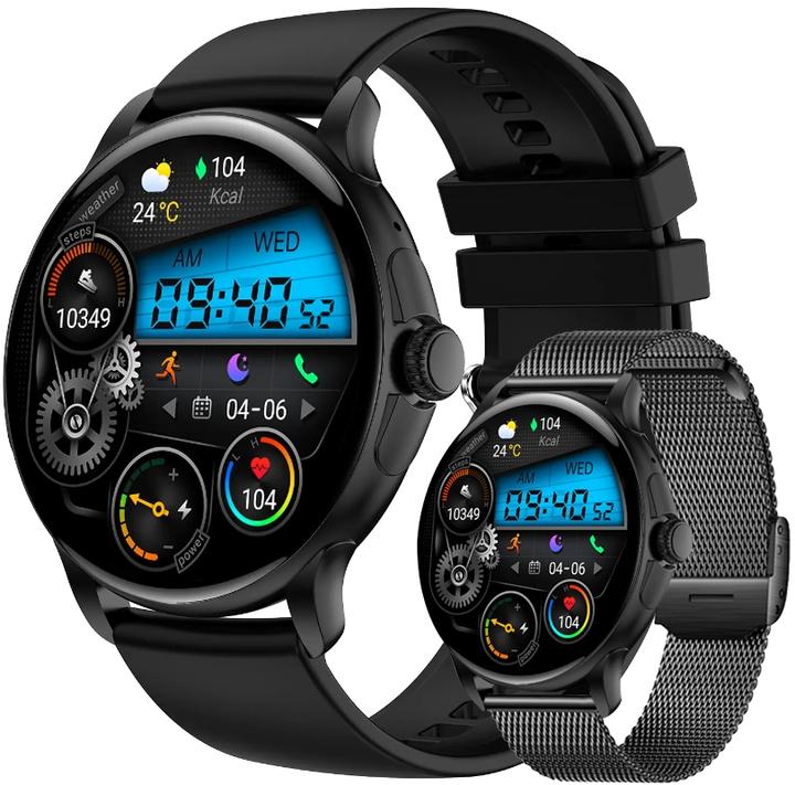 Damen-Smartwatch RNCF35 SCHWARZ Armband + Armband