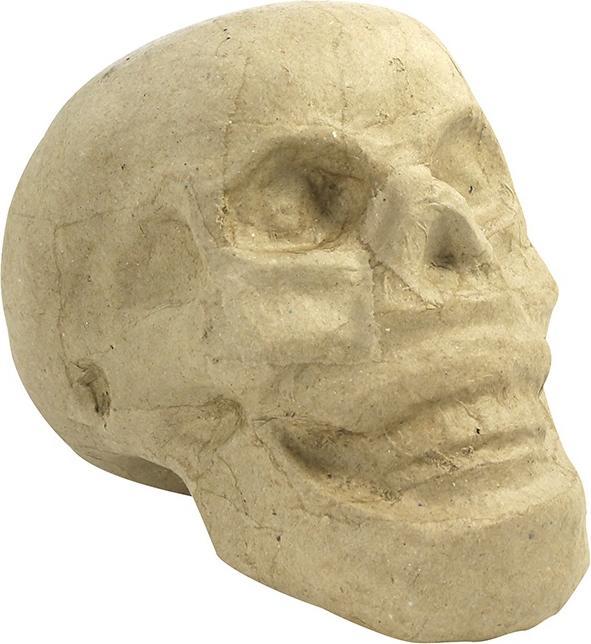 Actual product image Décopatch Cardboard skull 15,5x10,5x12cm
