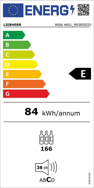 Energie-Label Liebherr GrandCru WSbl 4601