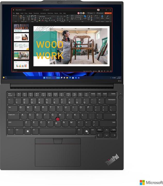 Actual product image Lenovo ThinkPad E14 Gen 6 (14", Intel Core Ultra 7 155H, 4.29 GB, 1000 GB, CH)
