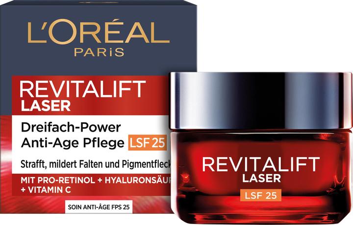 Produktbild L'Oréal Paris Revitalift Laser X3 (50 ml, Tagescreme, SPF 25)