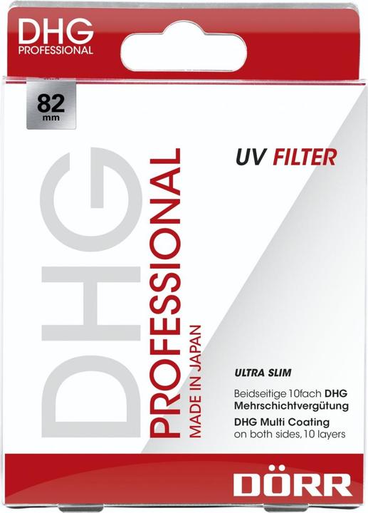 Productafbeelding Dörr UV-filter DHG 82mm (82 mm, UV-filter)
