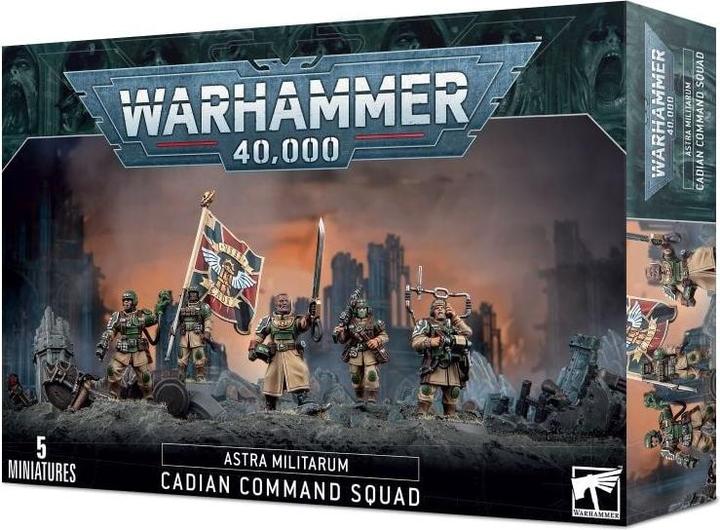 Image du produit Games Workshop Escadron de commandement cadian (2023)