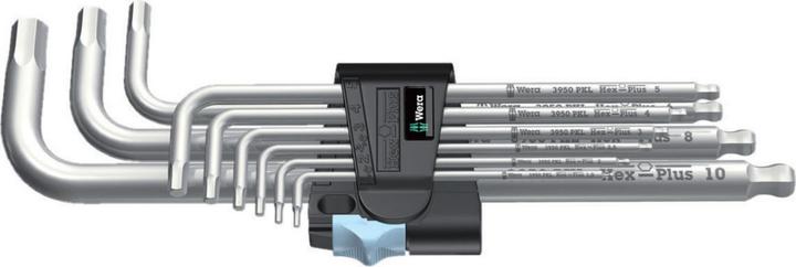 Wera 3950/9 Hex-Plus Stainless 1