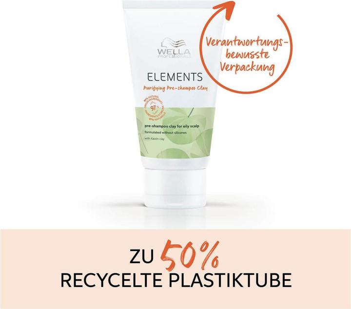Immagine prodotto Wella Elementi - Argilla pre-shampoo purificante (70 ml, Shampoo liquido)
