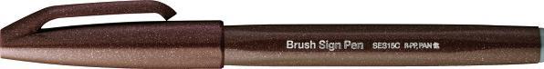 Immagine prodotto Pentel Penna a pennello per insegne (Marrone scuro, 1 x)
