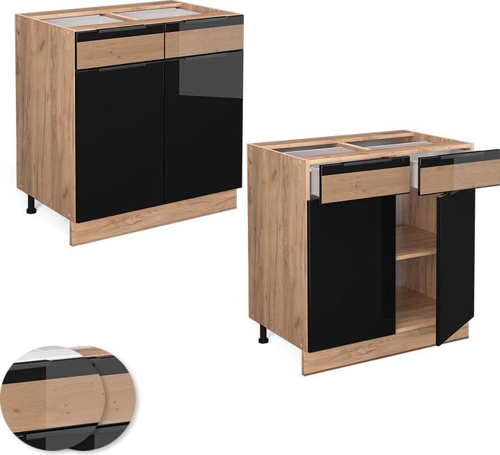 Actual product image Vicco Küchenunterschrank Fame-Line (80 x 60 x 81.5 cm)