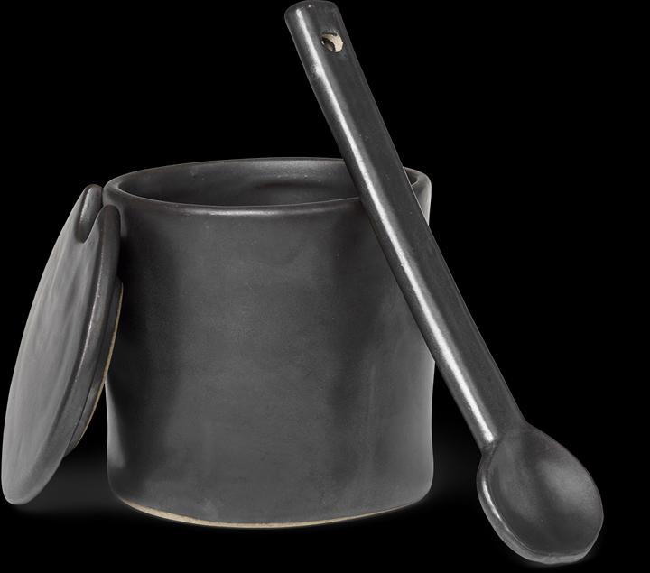 Actual product image Ferm Living Flow Jar with spoon (0.00 l)