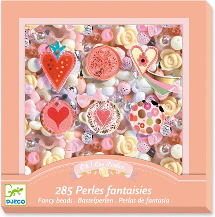 Djeco Fashion beads hearts