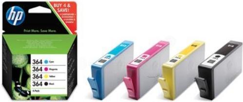 Produktbild HP Tinte 364 (M, C, Y, BK)